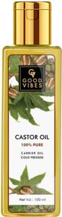 GOOD VIBES Castor Carrier Oil Cold Pressed