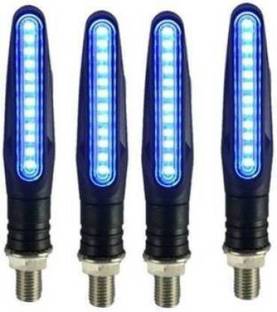 Zaprox LED Indicator Light for KTM, Yamaha, Hero, Honda, Bajaj, TVS Discovery Sport, Splendor NXG, Duke RC 190, Apache RTR 180, Shine 125, Freedom, Gladiator SS, CD, Pulsar 200NS, Pleasure, Pulsar 135 LS DTS-i, Splender iSMART, Passion X Pro, Platina 125 (Blue) Indicator Light Motorbike LED for Hero, KTM, Honda, Bajaj, Mahindra (12 V, 8 W)
