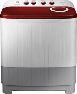 SAMSUNG 7 kg Semi Automatic Top Load Washing Machine Red, White, Grey