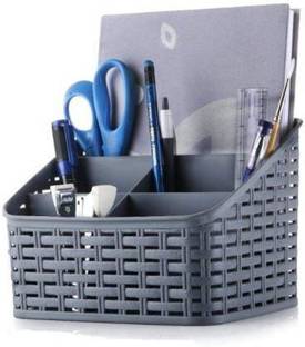 Bekner 5 Compartments plastic pen stand