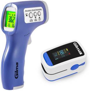 Gilma 14558-14567 Infrared Thermometer and Pulse Oxymeter Thermometer