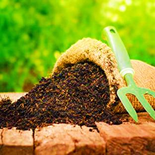 Navya germination Organic Compost Soil for Home Plants and Gardening 3 Kg One of The Best Pack for Using Soil 100% Organic. Fertilizer