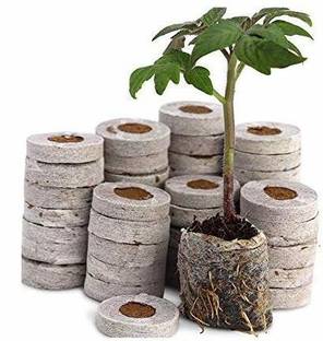 Coirgarden Seed Germination Kit - Coir Netted Coins - Hydroponics Potting Mixture