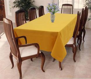 AIRWILL Solid 8 Seater Table Cover
