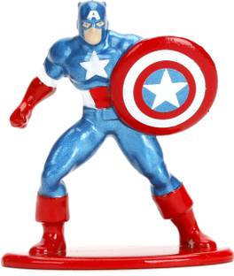 Jada Toys Nano Metalfigs 1.65 Captain America Comic Figure for Kids