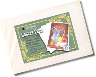 SkyVendere Super Series Paper Cotton Medium Grain Canvas Pad (Set of 16)