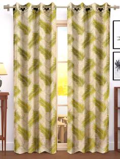 Flipkart SmartBuy 270 cm (9 ft) Polyester Semi Transparent Long Door Curtain (Pack Of 2)