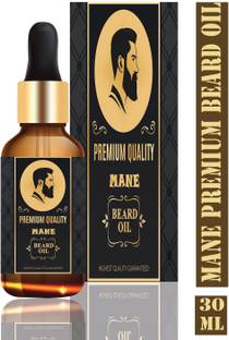Mane Beard Growth Premium Oil and Beard Oil Lite for Men Beard Care Combo | Beard Oil for Growing Beard and Softener Hair Oil