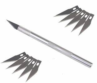 7Q7 Paper Cutter with 10 blades Metal Grip Hand-held Paper Cutter