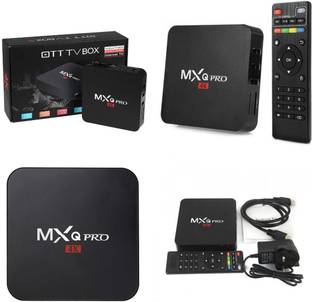 SrO 4K Android TV Box 4K Ultra HD Smart Streaming Media Player Smart Box Multimedia Gateway Internet TV 1GB RAM 8GB ROM Media Streaming Device for Old, Normal & Smart Tv with Remote Media Streaming Device