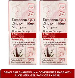 DANCLEAR shampoo - deep conditioning and dandruff clear shampoo(pack of 2)90ml