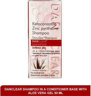 DANCLEAR shampoo - anti dandruff shampoo with aloe vera gel 90ml