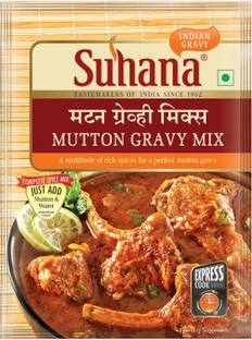 SUHANA Mutton Gravy Spice Mix 80g Pouch - Pack of 4