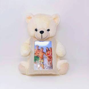 Galaxy Corporation Teddy Bear Photo Frame (Pink) |Table Stand Photo Frame for Home Decor Item  - 30 cm