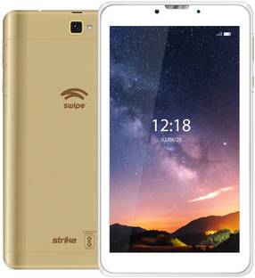 Swipe STRIKE 3 GB RAM 32 GB ROM 7 inch with 4G Tablet (Gold)