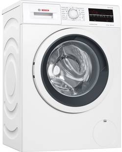 BOSCH 6.5 kg Fully Automatic Front Load Washing Machine with In-built Heater White