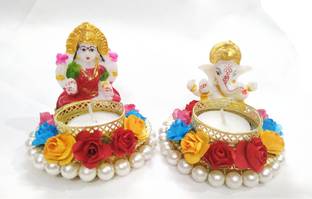 Qtsy Brass Tealight Holder Set