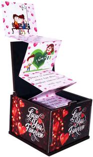 BHATIA Love You Forever Greeting Card Box for Someone special Greeting Card