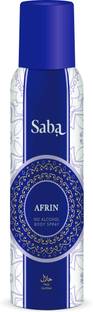 Saba Afrin Body Spray  -  For Women