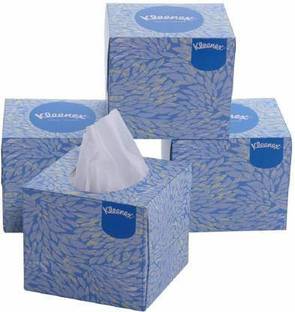 Kleenex KC Facial Tissue - Pack of 4 Boxes
