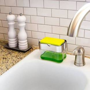 KITCHENGALLARIA SOAP PUMP Plastic Wet and Dry Brush