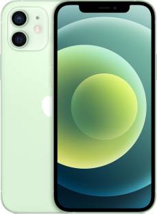 Add to Compare APPLE iPhone 12 (Green, 128 GB) 4.61,90,653 Ratings & 12,877 Reviews 128 GB ROM 15.49 cm (6.1 inch) Super Retina XDR Display 12MP + 12MP | 12MP Front Camera A14 Bionic Chip with Next Generation Neural Engine Processor Ceramic Shield Industry-leading IP68 Water Resistance All Screen OLED Display 12MP TrueDepth Front Camera with Night Mode, 4K Dolby Vision HDR Recording Brand Warranty for 1 Year ₹52,999 ₹64,900 18% off Free delivery by Today Save extra with combo offers Upto ₹36,100 Off on Exchange