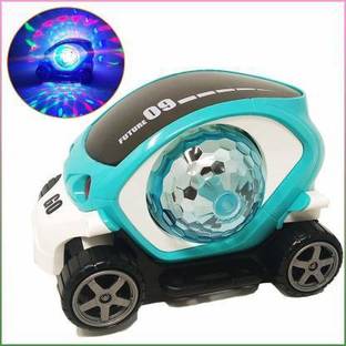 LooknlveSports Future 09 Musical Stunt Car (Blue)