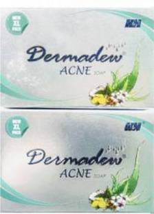 Dermadew एक्ने साबुन पुरुषों और महिलाओं के लिए 2 का पैक (
