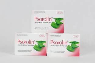 JRK's Psorolin medicated bathing bar pack of 3