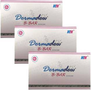 Dermadew B-BAR BATHING BAR FOR MEN & WOMAN 75 g (pack of 3)