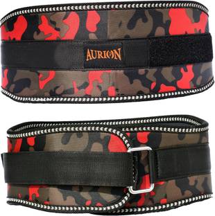 Aurion Body Squad 6" Weight Lifting Belt Pro Quality Neoprene Back Support Belt Weight Lifting Belt