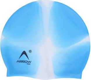 ArrowMax PREMIUM 100% SILICONE EASY COMFORT ANTI SLIP Swimming Cap