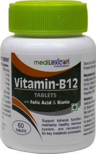 medilexicon Vitamin B12 60 Supplement Tablets