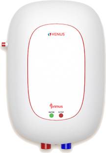 Venus Primus 3M30 3-Litre 3000W Instant Water Heater (White);Glasslined tank; PUF Insulated, 8 Bar Pre...