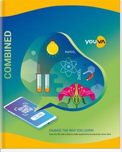 NAVNEET Youva Hard Bound Combined Practical Book 21.5x26.5 cm� Regular Note Book 1 Ruled / 1 Plain 176 Pages
