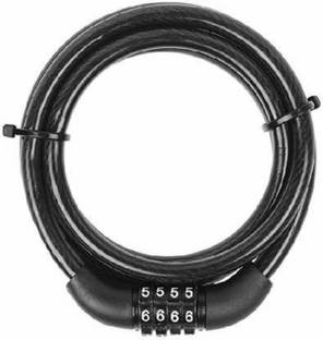 Karone Carbon Steel Cable Lock For Helmet