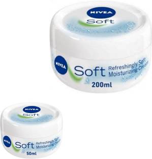 NIVEA Soft Light Moisturiser 200 ml & 50 ml (Pack Of 2) 3