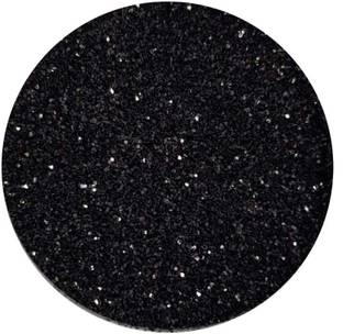 Mahir Glitter Supreme Quality Art & Craft Decorative Glitter 100 Gm Pack (Charcoal Black 0.08 mm)