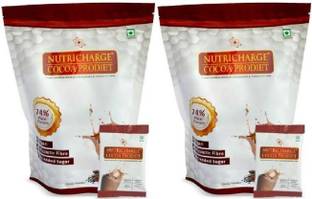 Nutricharge Coca Prodiet (300g+300g = 30 Sachets of 20g each) Plant-Based Protein