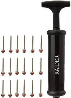 Raider Football Pump , Basketball Pump, Volley ball Pump with 18 needle Football Pump, Volleyball Pump, Basketball Pump, Handball Pump Pump