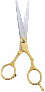 Doberyl Jaguar Men's and Women's Professional Salon Barber Hair Cutting Scissors Hairdressing Use Stainless Steel Golden Multi-Purpose Cutting scissor, Gold Scissor Scissors