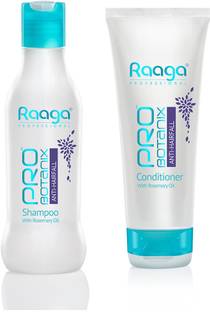 RAAGA PROFESSIONAL Anti Hairfall Shampoo & Conditioner Combo Pack