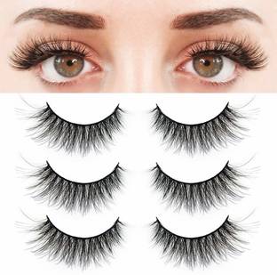 MISSLOOK 3 Pair Natural False Eyelashes