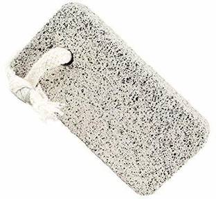 Red Square Natural Pumice Stone for Feet (SQUARE), Lava Pedicure Tools Hard Skin Callus Remover for Feet and Hands - Natural Foot File Exfoliation to Remove Dead Skin