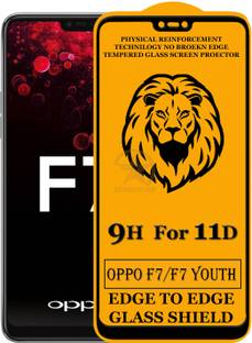 SEVEN7STAR Tempered Glass Guard for OPPO F7