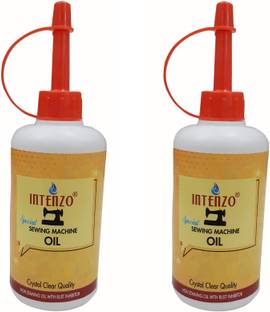 intenzo Special Sewing Machine Oil (Pack of 2)each in 100ml 200 ml Sewing Machine Oil