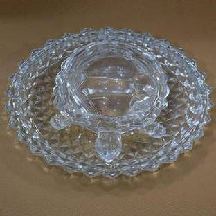 kitchen weapons GLASS TURTLE SET TS-01 Decorative Showpiece  -  8 cm