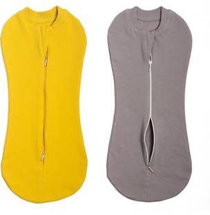 PEUBUD New Born Baby Swaddle Pod/Blankets/Wrap/Sleeping Sack/Bag for 0-3 Months (Pack 2) Sleeping Bag