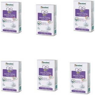 HIMALAYA Extra moisturizing baby soap for dry skin 125g PACK OF 6