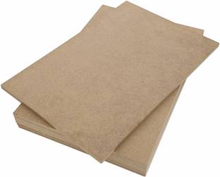 AmericanElm 11 mm MDF Board sheet (11 x 14 Inch) 6 Pcs Hardboard Sheets for Art and Crafts Pine Wood Veneer
